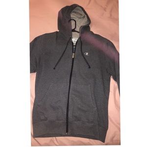 Champion gray hoodie